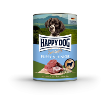  Happy Dog Supreme Sensible Puppy & Junior konzerv - bárány, rizs 6 x 200 g kutyaeledel