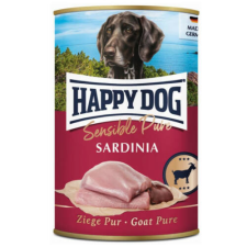 Happy Dog Supreme Sensible PUR KONZERV SARDINIA (kecske) 6X400 G kutyaeledel