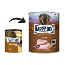 Happy Dog Texas Pur Pulykahúsos konzerv 12x800 gr kutyaeledel