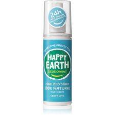 Happy Earth 100% Natural Deodorant Spray Cedar Lime dezodor 100 ml dezodor