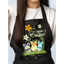 Happy Easter - Húsvéti tojásos kötény lakástextília