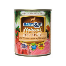 Happy&Fit Natural Happy&Fit Natural Rind&Pute mit Cranberries&Distelöl 800g kutyaeledel