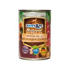 Happy&Fit Natural Happy&Fit Natural Wild&Lamm mit Kartoffeln&Distelöl 400g kutyaeledel