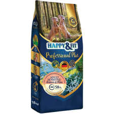 Happy&Fit Professional Plus Adult sensitive Salmon&Rice 2x18 kg kutyaeledel