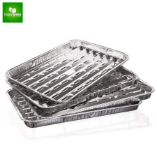  HAPPY GREEN alumínium grilltálca készlet 34 x 23 cm, 4 db 5012300 kerti sütés és főzés