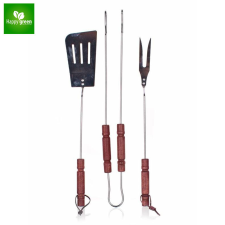  HAPPY GREEN Krómozott grillszett, 3 db 5012050-A kerti sütés és főzés