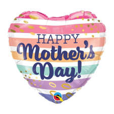  Happy Mother&#039;s Day Boho, Boldog Anyák Napját fólia lufi 46 cm party kellék