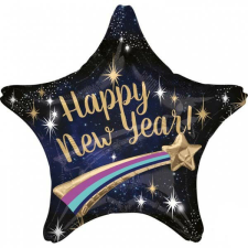 Happy New Year fólia lufi 71 cm party kellék