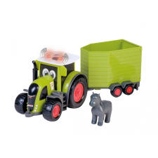 Happy People Class Traktor lószállítóval - Zöld (34544) autópálya és játékautó