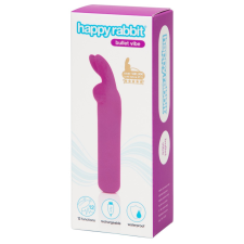 Happy Rabbit Happyrabbit Bullet - akkus, nyuszis rúdvibrátor (lila) vibrátorok