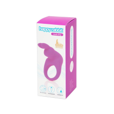 happyrabbit Cock - akkus vibrációs péniszgyűrű (lila) péniszgyűrű