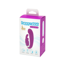 happyrabbit Mini G - akkus, csiklókaros G-pont vibrátor (lila) vibrátorok