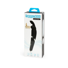 Happyrabbit Wand - akkus, masszírozó vibrátor (fekete) vibrátorok