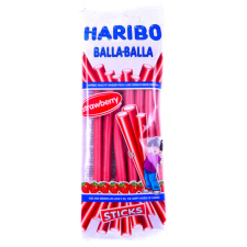 Haribo balla balla eper stick 80g alapvető élelmiszer