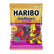  Haribo gumicukor goldbären wild berry - 80g csokoládé és édesség