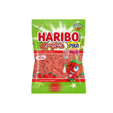 Haribo gumicukor spaghetti eper - 75g csokoládé és édesség