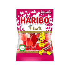 HARIBO Hungária Kft. Haribo 100g Hearts - szívek csokoládé és édesség