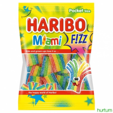  Haribo Miami Fizz savanyú gumicukor 85 g csokoládé és édesség