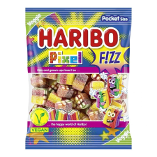  Haribo Pixel F!zz gyümölcsízű gumicukor 80g csokoládé és édesség