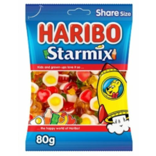 Haribo Starmix Gumicukor Válogatás 80g csokoládé és édesség