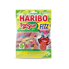  Haribo Tongue Fizz gyümölcsös-kólás savanyú gumicukor 185g csokoládé és édesség
