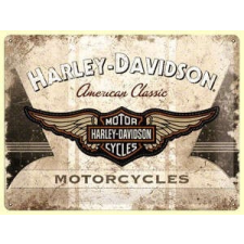  Harley Davidson American Classic Logo Fémtábla dekoráció