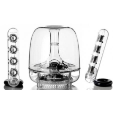 Harman/Kardon Harman Kardon Soundsticks III hangszóró - 40W - 3.5 jack - átlátszó headset