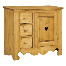  Harmónia egy ajtós három fiókos komód bútor