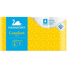 Harmony Toalettpapír 2-rétegű HARMONY COMFORT – 8 tekercs 8584014850636 higiéniai papíráru