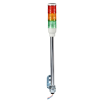  Harmony XVC monolitikus D=40 fényoszlop, 1 piros 1 narancs 1 zöld folyamatos, tartócső, 24VAC/DC XVC4B3 Schneider
