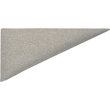 Háromszög alakú fali párna 15 cm x 30 cm szövet világosszürke dekoráció