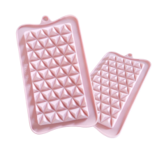  Háromszög mintás, táblás csokoládé forma, szilikon sütés és főzés