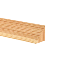 Háromszögléc erdeifenyő 18 mm x 18 mm x 900 mm élvédő, sín, szegélyelem