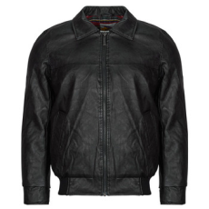 Harrington Dzsekik FONZIE FAUX LEATHER Fekete EU M