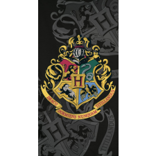 Harry Potter Black fürdőlepedő, strand törölköző 70x140cm lakástextília
