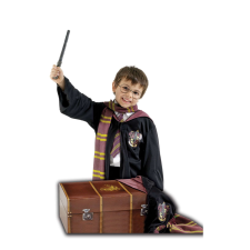 Harry Potter Deluxe Harry Potter jelmezkészlet fejdísszel 5-7 éves gyerekeknek 110 - 130 cm-es méretben jelmez