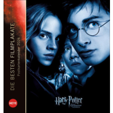 Harry Potter Filmplakate Postkartenkalender 2026 naptár, kalendárium