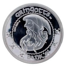  Harry Potter: Gringotts Pénzérmék Replika Gyűjtemény (3 db) persely