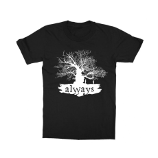 Harry Potter gyerek rövid ujjú póló - Always Tree silhouette