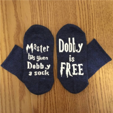  Harry Potter házimanó - Dobby is Free zokni