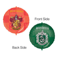Harry Potter Hogwarts Houses fólia lufi 46 cm party kellék