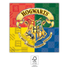  Harry Potter Hogwarts Houses szalvéta 20 db-os 33x33 cm FSC papírárú, csomagoló és tárolóeszköz
