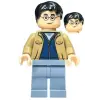  Harry Potter lego figura - Dark Tan Jacket, Sand Blue Legs