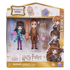HARRY POTTER VARÁZSLÓVILÁG VARÁZSLATOS MINIS KÉSZLET 2 FIGURA CHO SI GEORGE játékfigura