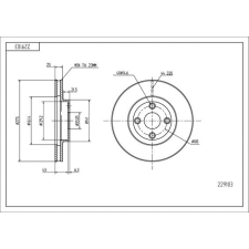 Hart féktárcsa hart 229 103 féktárcsa