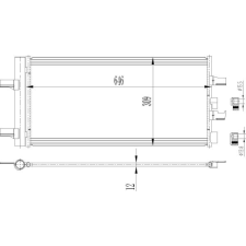 Hart kondenzátor, klíma hart 623 857 autóalkatrész