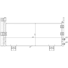 Hart kondenzátor, klíma hart 725 096 autóalkatrész