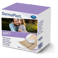 HARTMANN DermaPlast Soft sebtapasz tekercsben 8cmx5m elsősegély