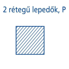  Hartmann Foliodrape Izoláló lepedő P 95x120 cm 25db lakástextília