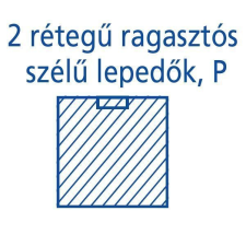 Hartmann Foliodrape Izoláló lepedő rag.széllel P 45x75 cm 60db lakástextília